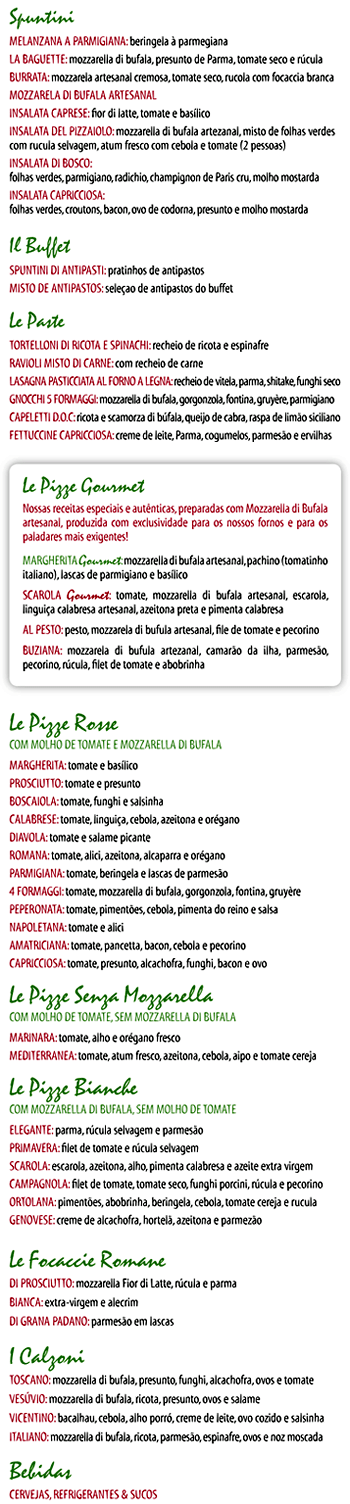 cardapio